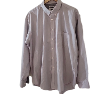 💯% COTTON NON-IRON LONGSLEEVE SHIRT XL BY JOSEPH ABBOUD - SAKE❗️